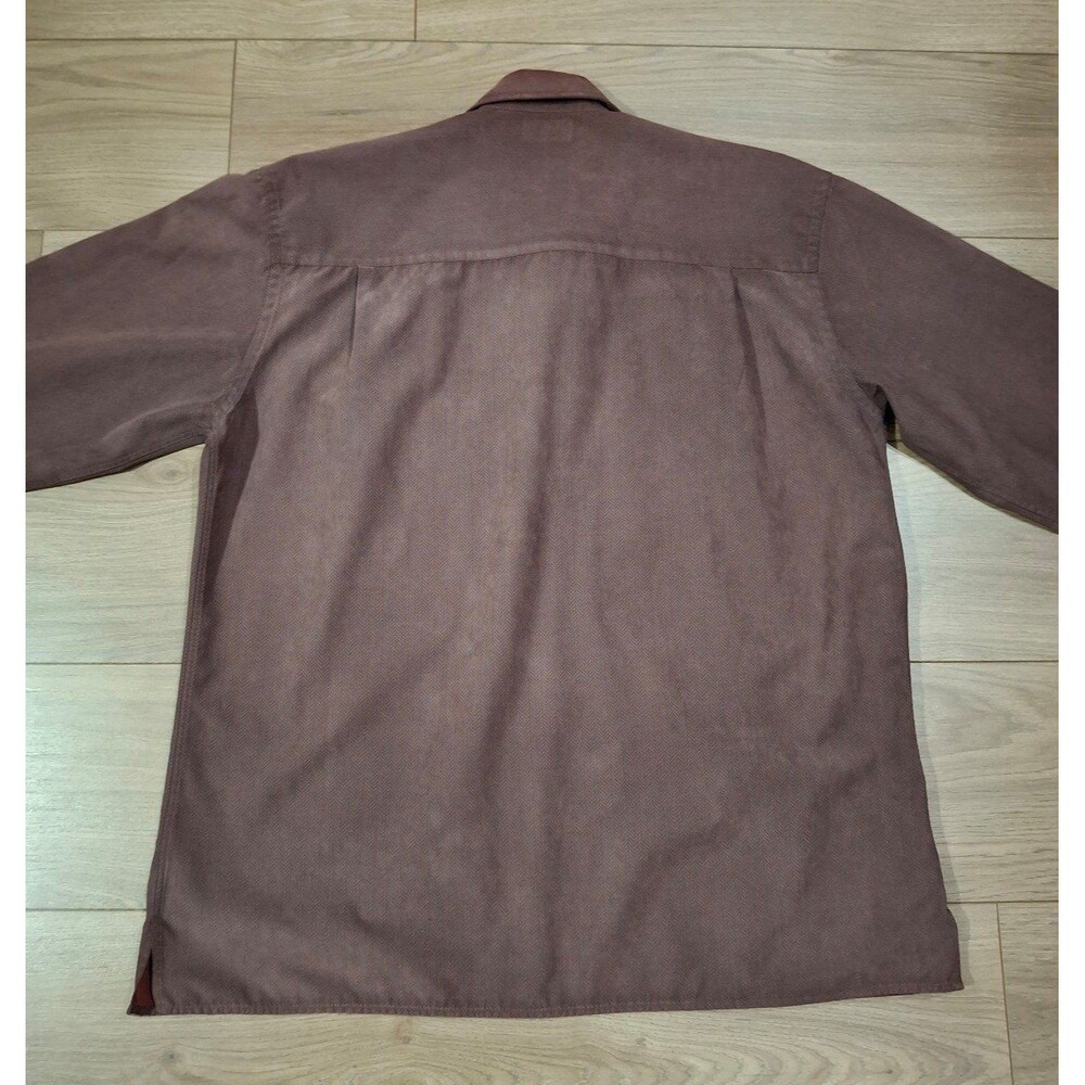 Vintage 90s Natural Issue Men's Button Down Shirt, Size XLT - Picture 4 of 6